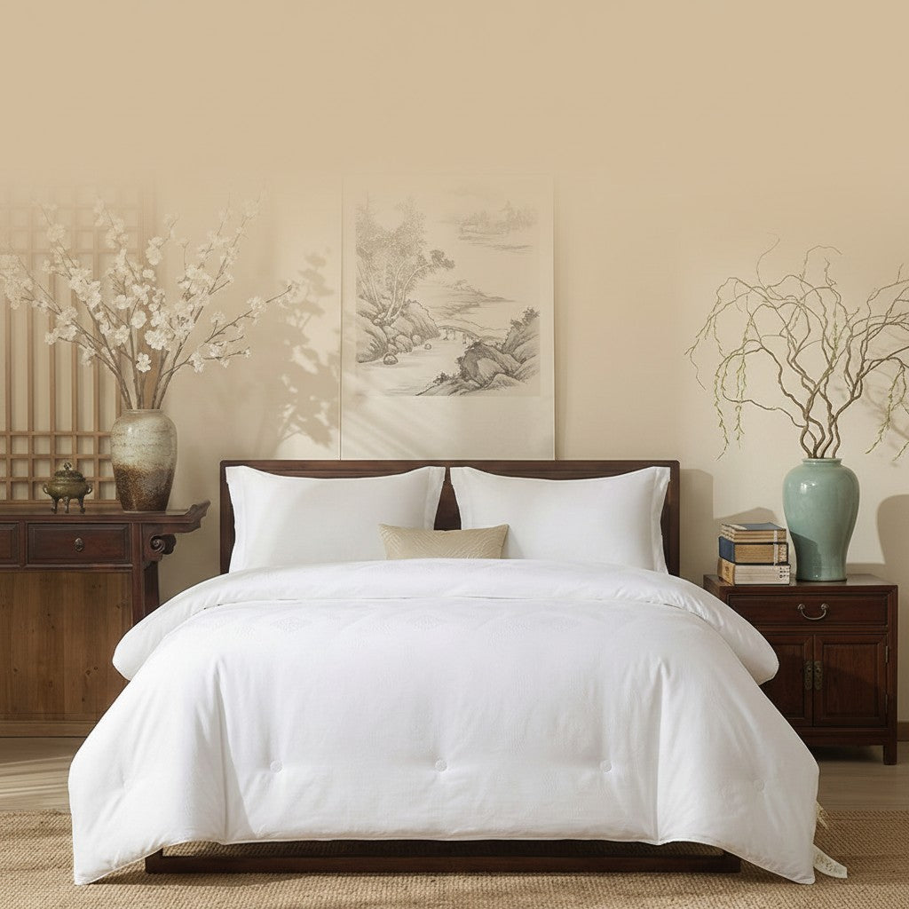 Why British Sleepers are Swapping Feather for Silk