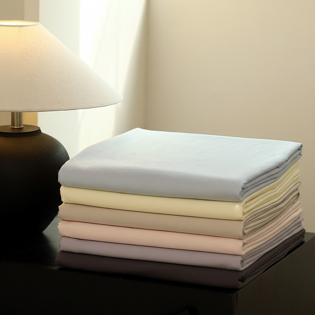 300 Thread Count Washed Cotton Flat Sheet