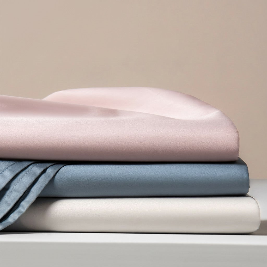 400TC Sateen Smooth Double-Twisted Long-Staple Cotton Duvet Cover