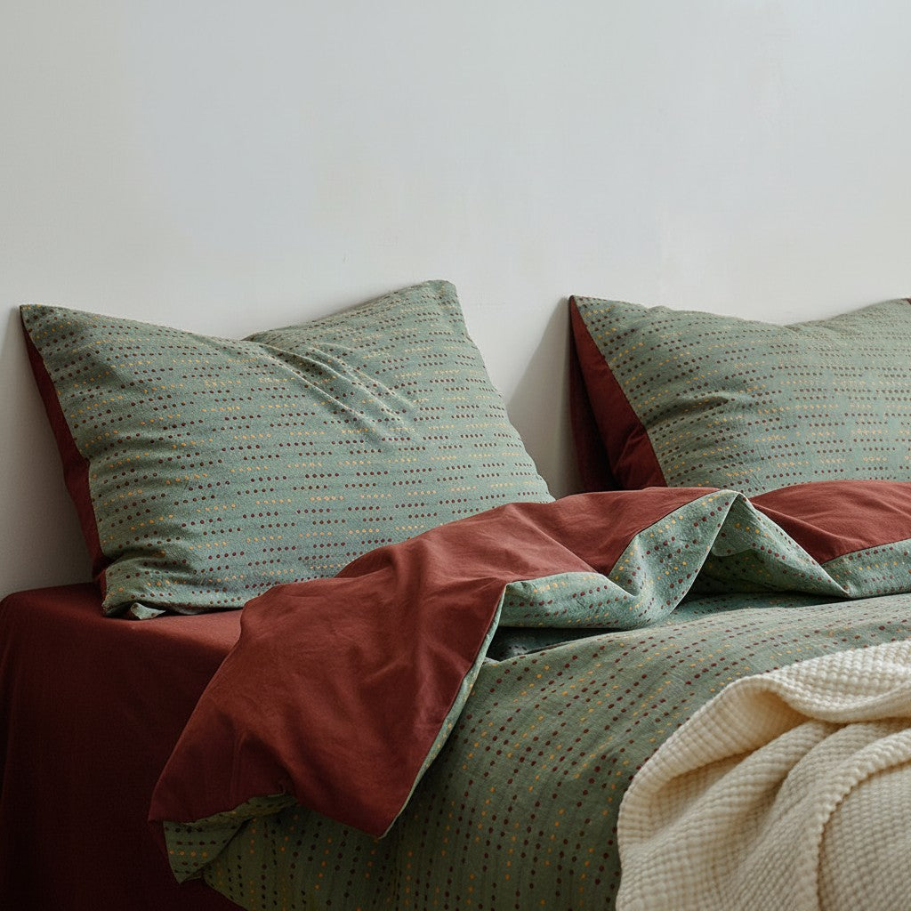 40s Premium All-Cotton Flat Suite: Includes Complimentary Mulberry Silk Insert