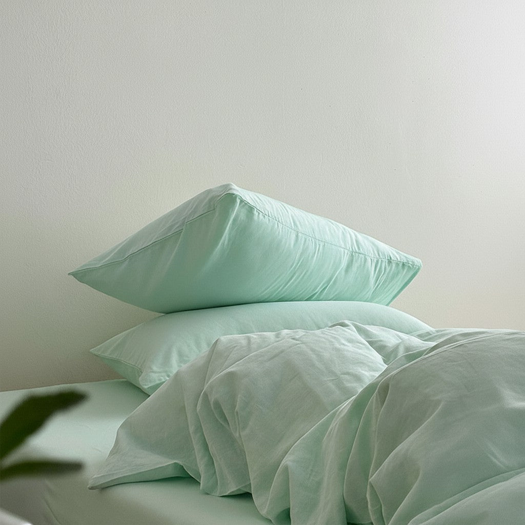 40s Yarn-Dyed Jacquard Double Gauze Duvet Cover