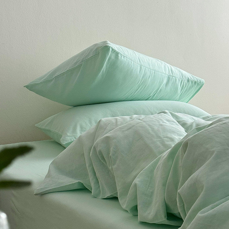 40s Yarn-Dyed Double Gauze Duvet Cover (Grand Size Edition)