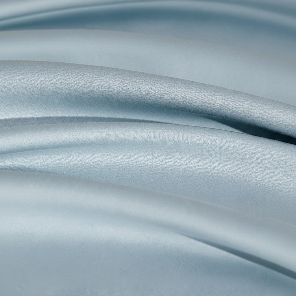 330 Thread Count Long-Staple Cotton Sateen Pillowcase– Blue Collection