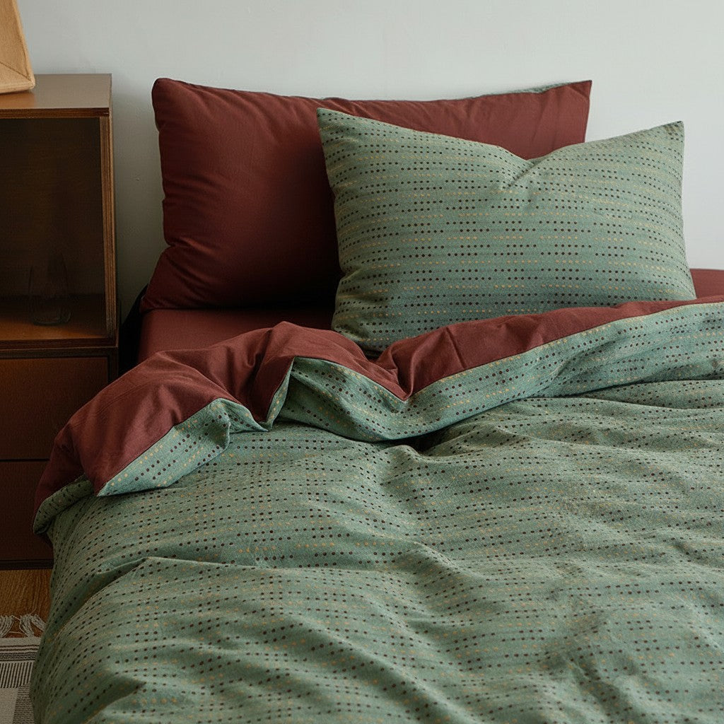 40s Premium All-Cotton Flat Suite: Includes Complimentary Mulberry Silk Insert