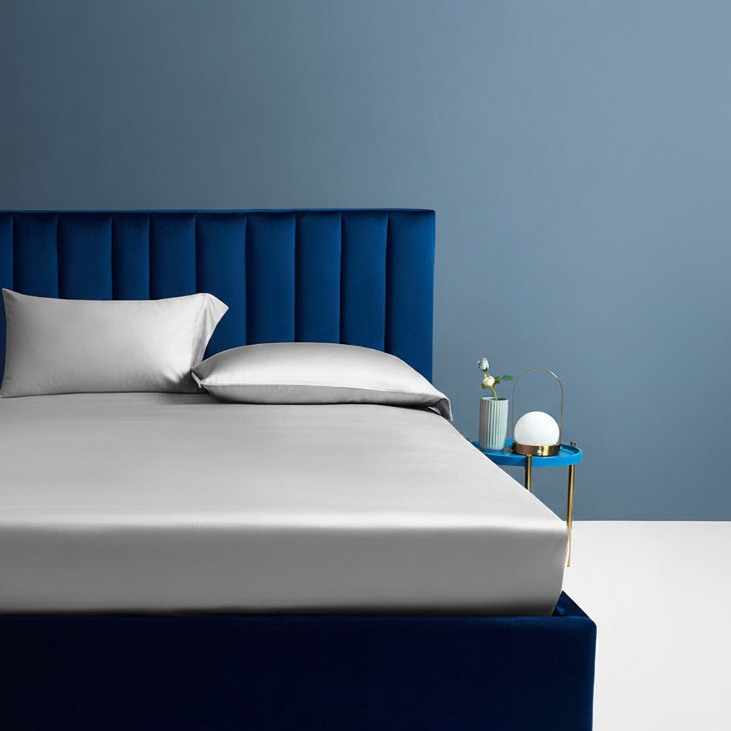 600TC Double-Twisted Long-Staple Cotton Fitted Sheet