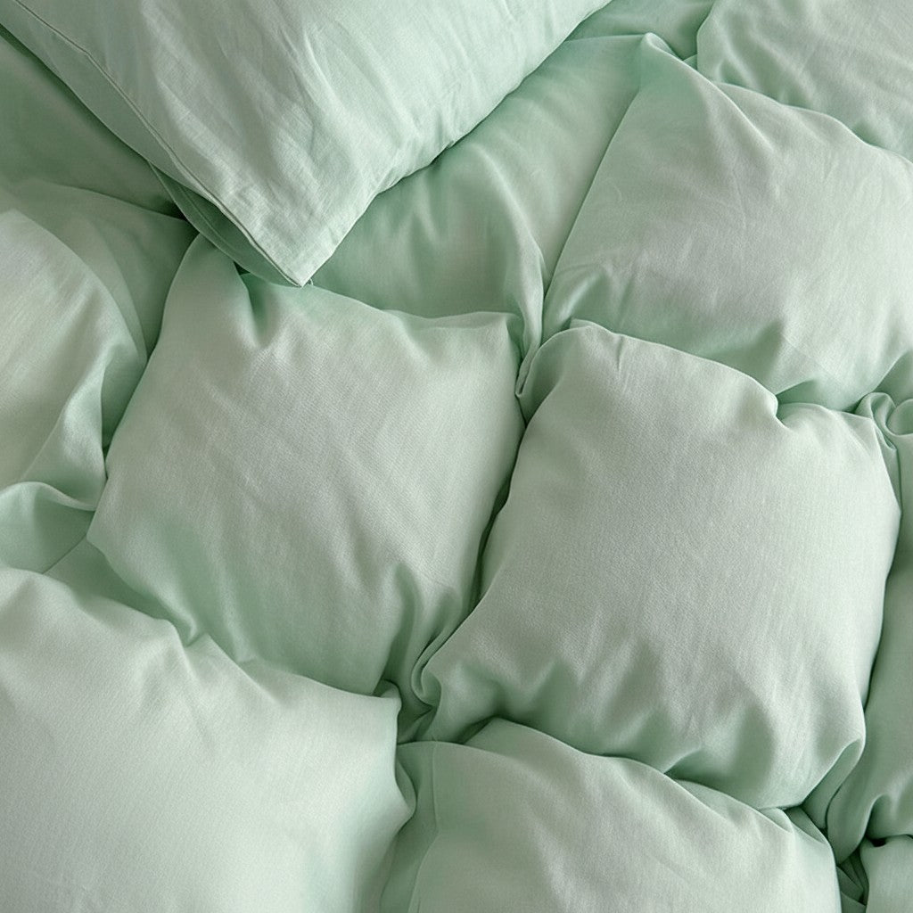 40s Yarn-Dyed Jacquard Double Gauze Duvet Cover