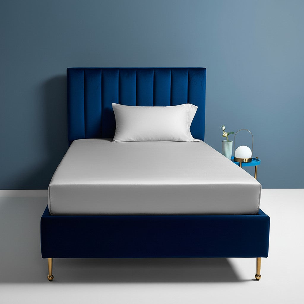 600TC Double-Twisted Long-Staple Cotton Fitted Sheet