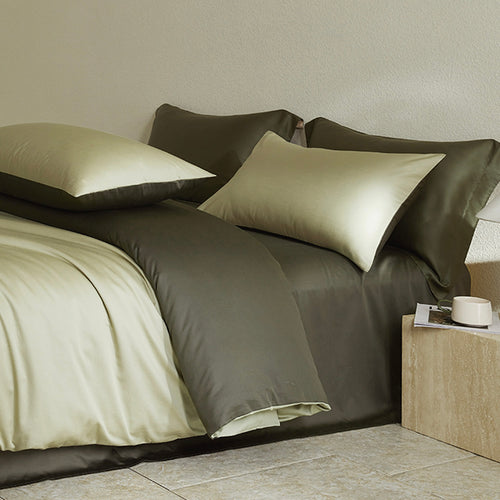 300TC Luxury Long-Staple Cotton Fitted Suite: Includes Complimentary Mulberry Silk Insert