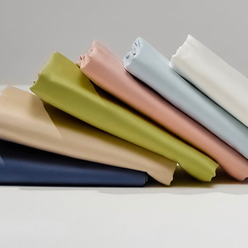 300TC Premium Long-Staple Cotton Fitted Sheet