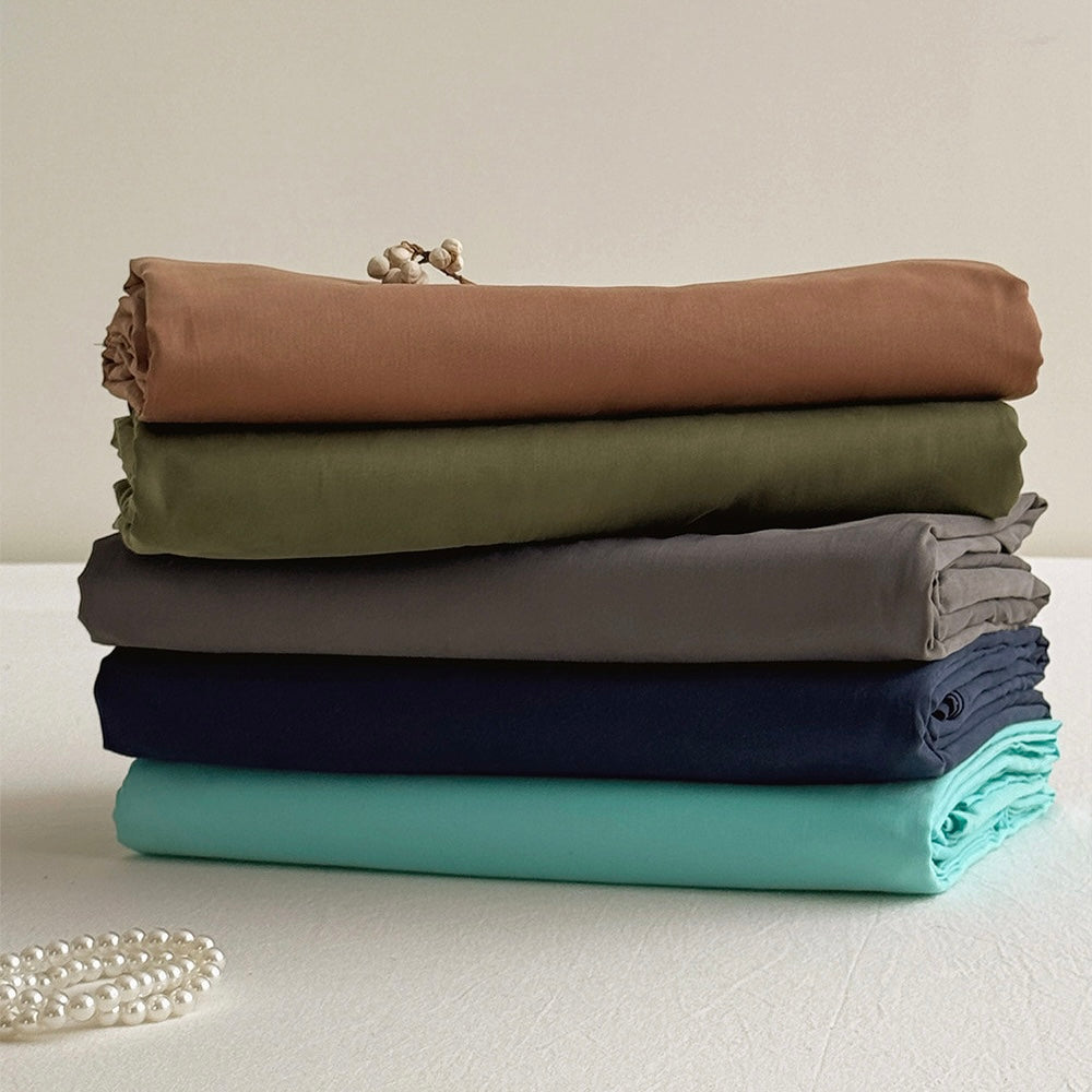 600 Thread Count Carbon-Fibre Sueded Cotton Flat Sheet