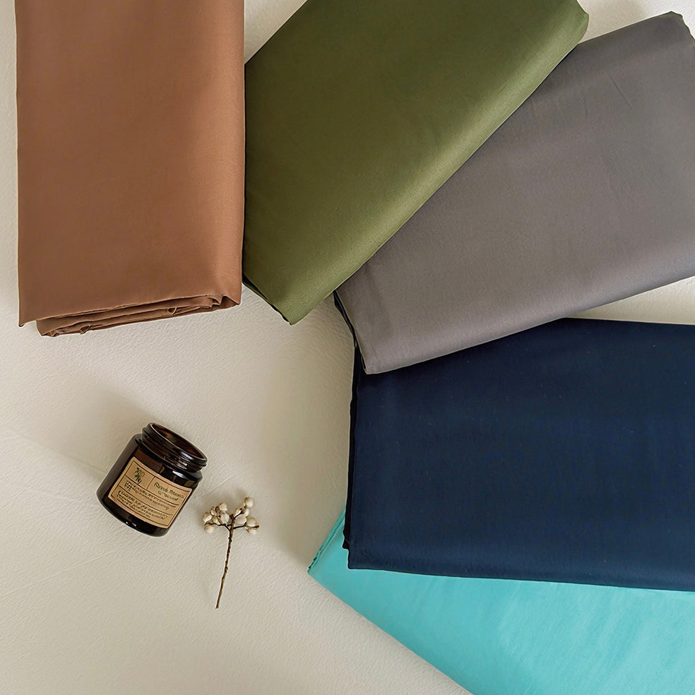 600 Thread Count Carbon-Fibre Sueded Cotton Flat Sheet
