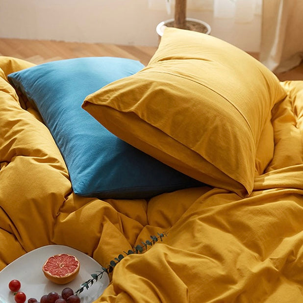 Plain Cotton Jersey Duvet Cover