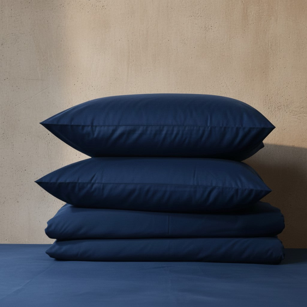 600 Thread Count Sueded Cotton Luxury  4-Piece Bedding Set