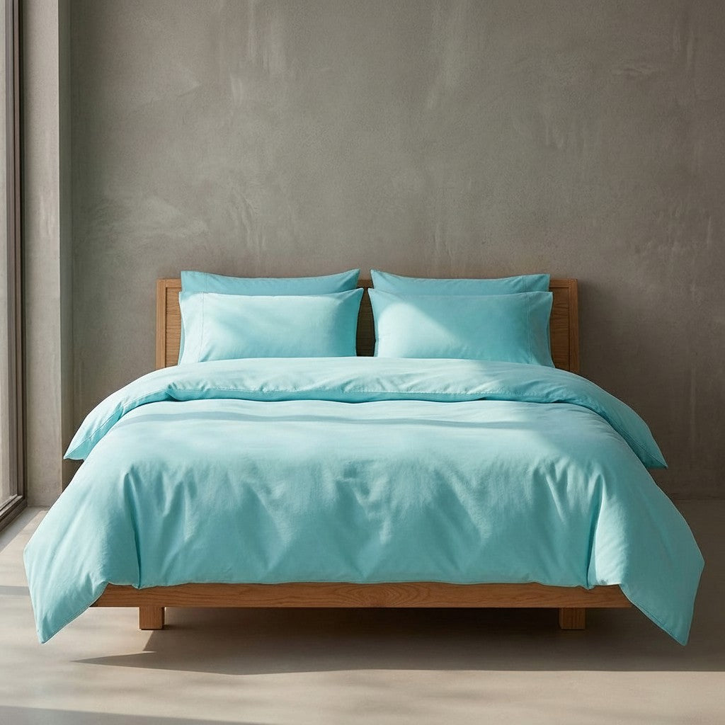 600 Thread Count Sueded Cotton Luxury  4-Piece Bedding Set