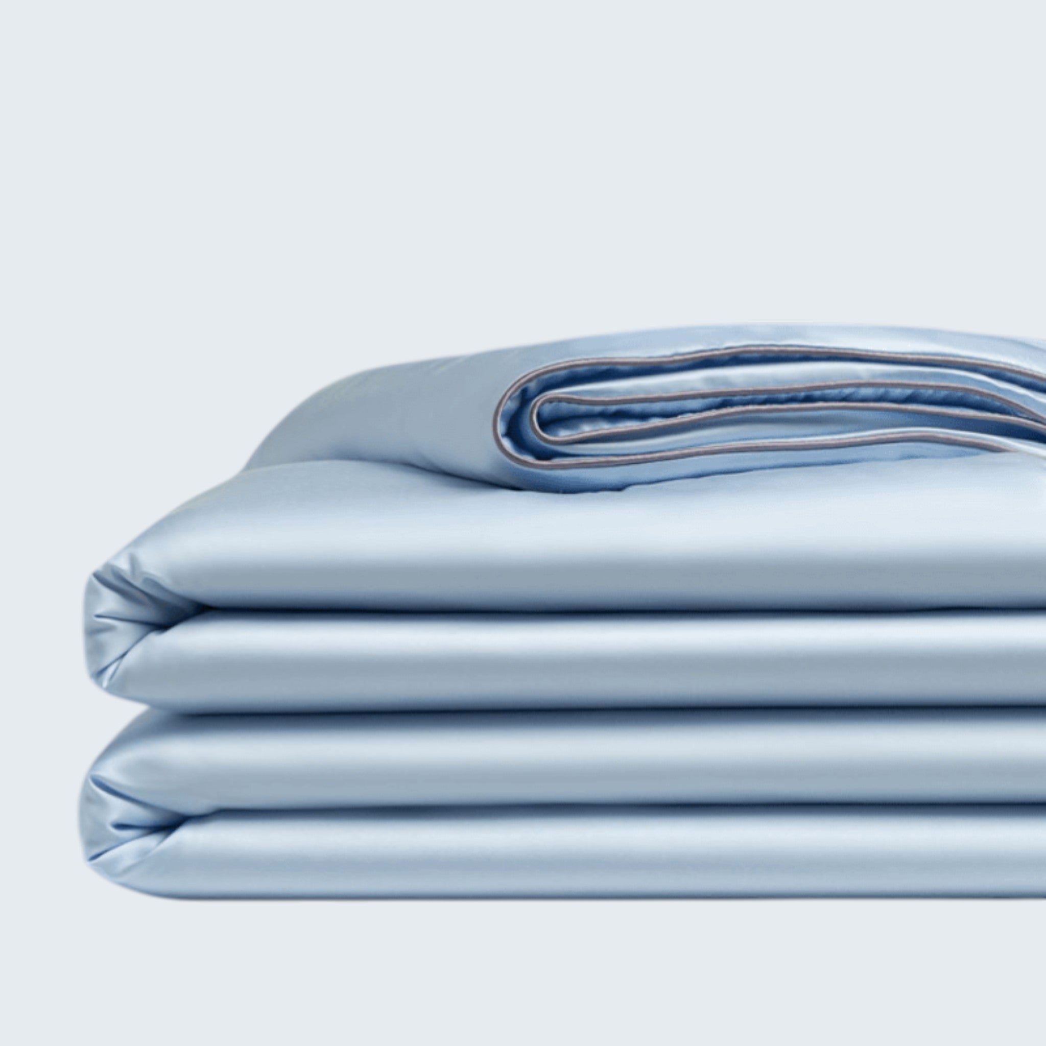 Grand Size Outlet: Coverless Ice Silk Cooling Quilt - Reversible Duet (Luxe Edition)