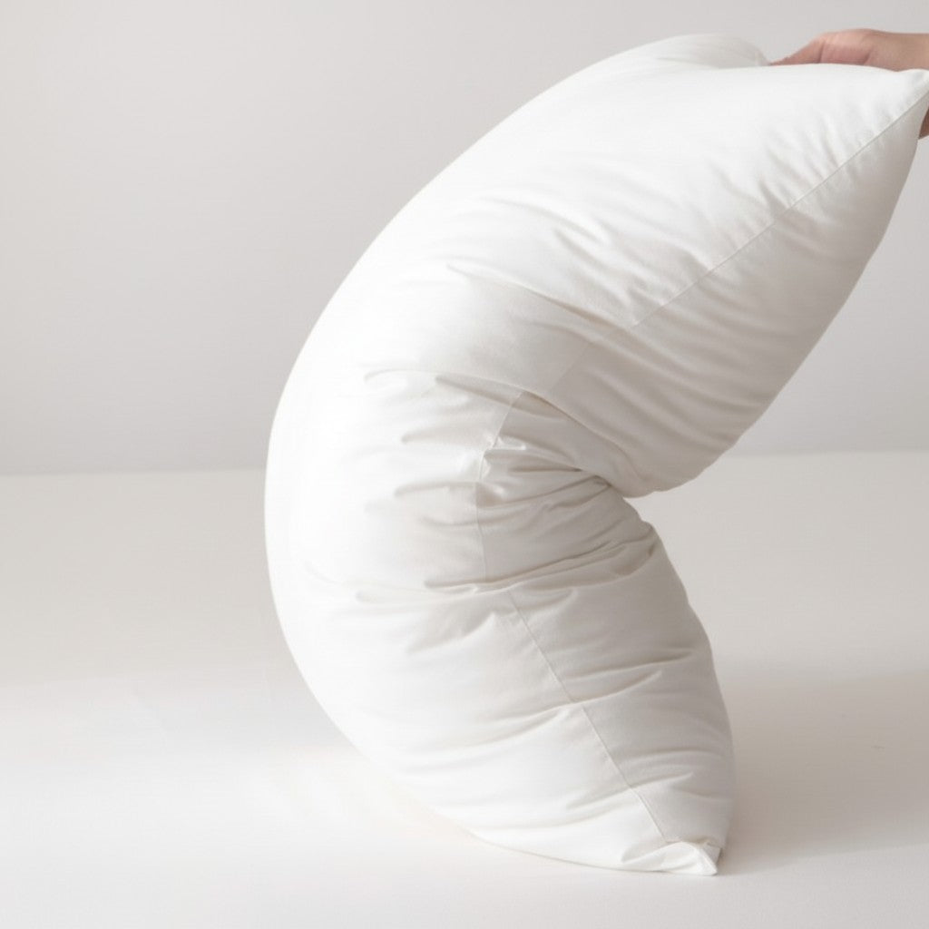 High-Resilience Silent Microfiber Pillow