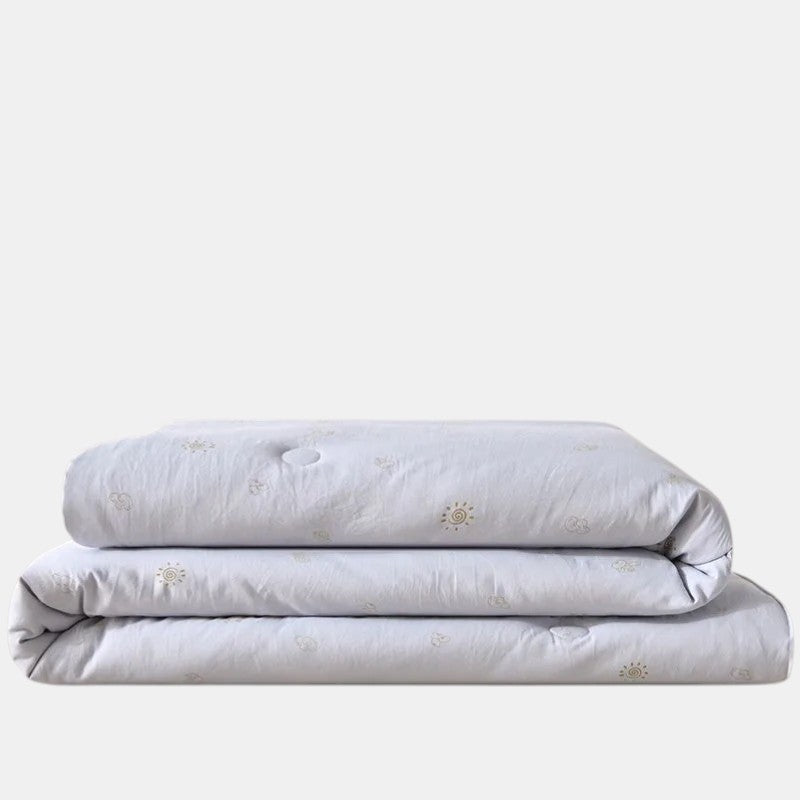 Mulberry Silk Duvet: Pure Silk Fill & Washed Long-Staple Cotton