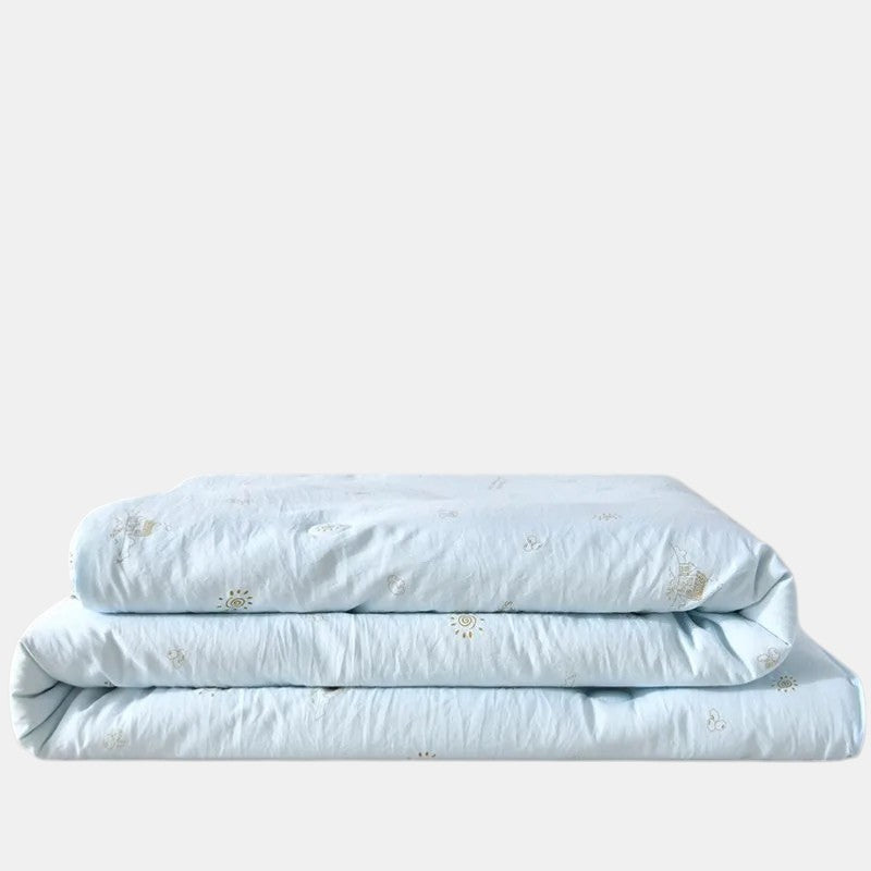 Mulberry Silk Duvet: Pure Silk Fill & Washed Long-Staple Cotton