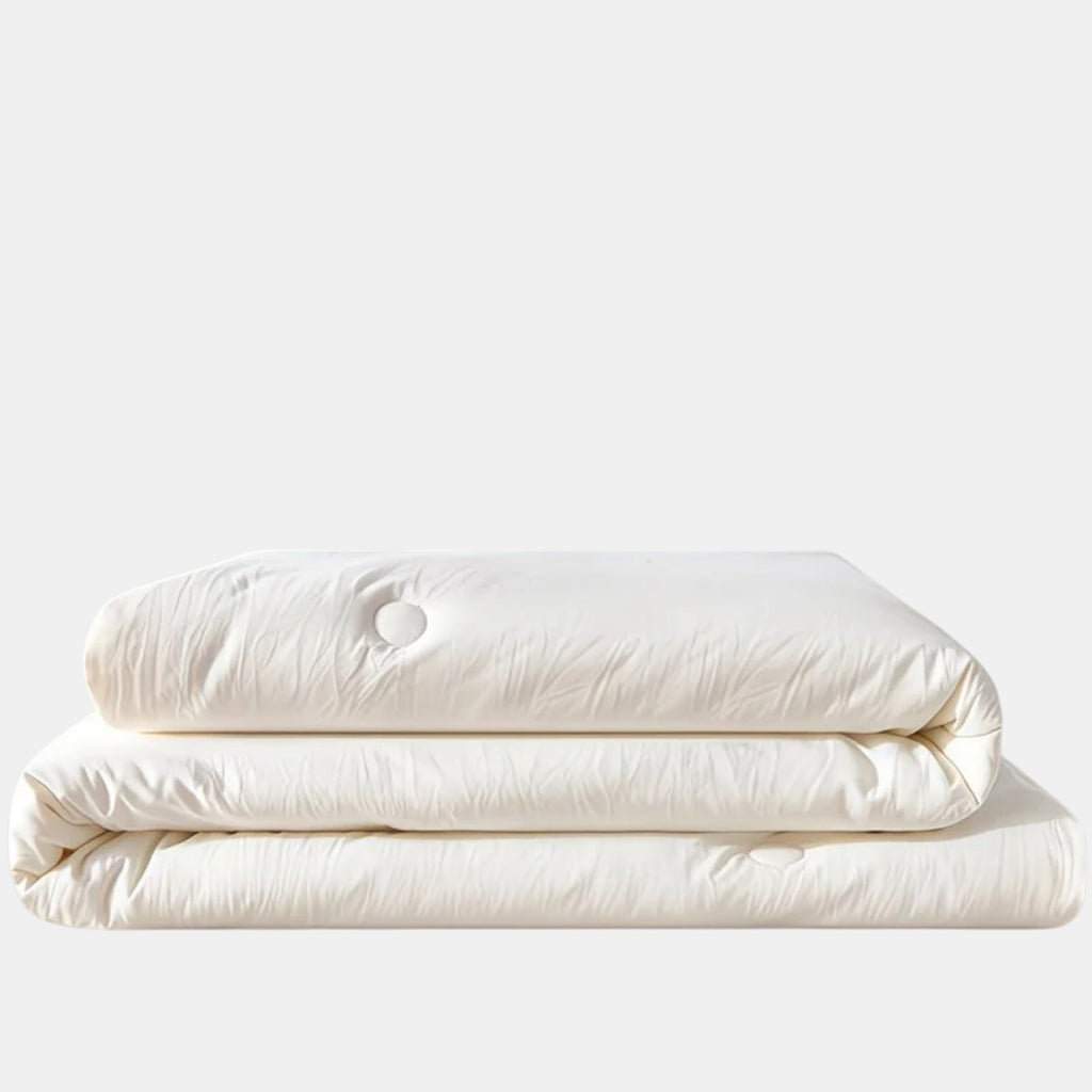 Mulberry Silk Duvet: Pure Silk Fill & Washed Long-Staple Cotton