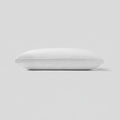 High-Resilience Silent Microfiber Pillow: Gusseted Core Support