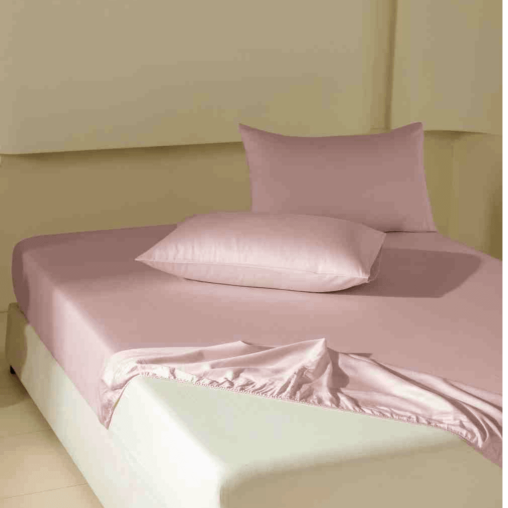 Tailored 500TC Sateen Long-Staple Cotton Fitted Sheet