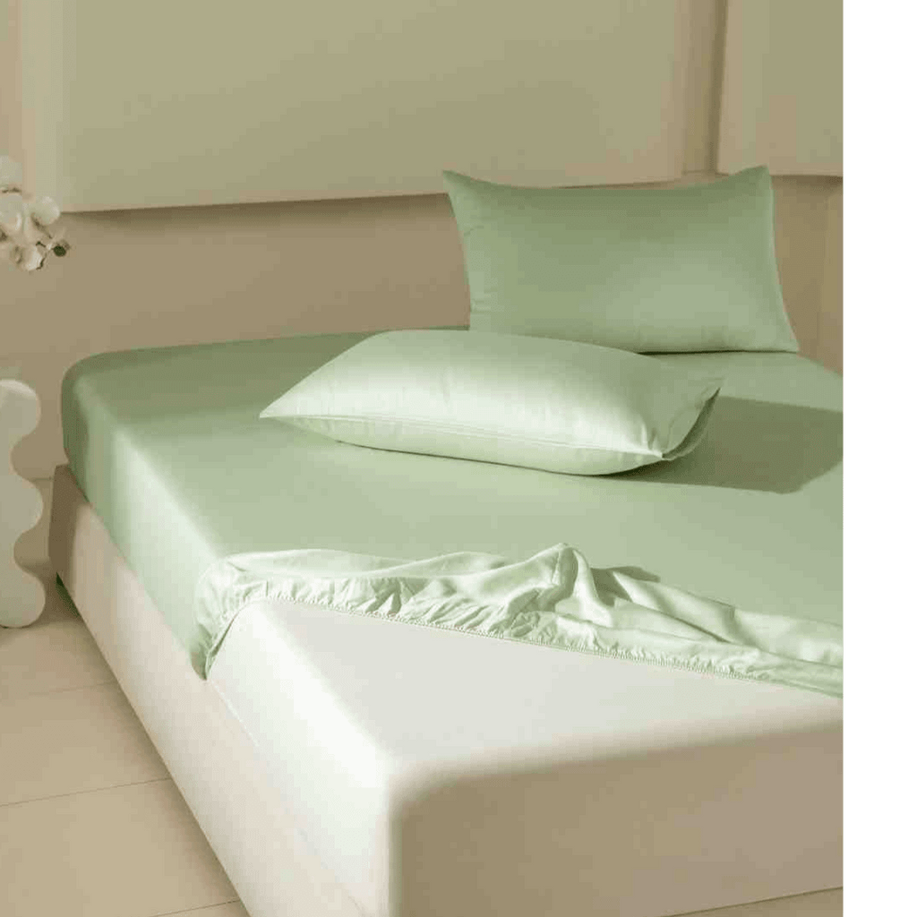 Tailored 500TC Sateen Long-Staple Cotton Fitted Sheet