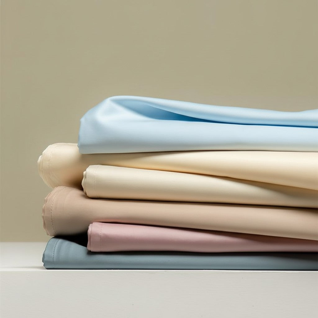 Tailored 500TC Sateen Long-Staple Cotton Fitted Sheet