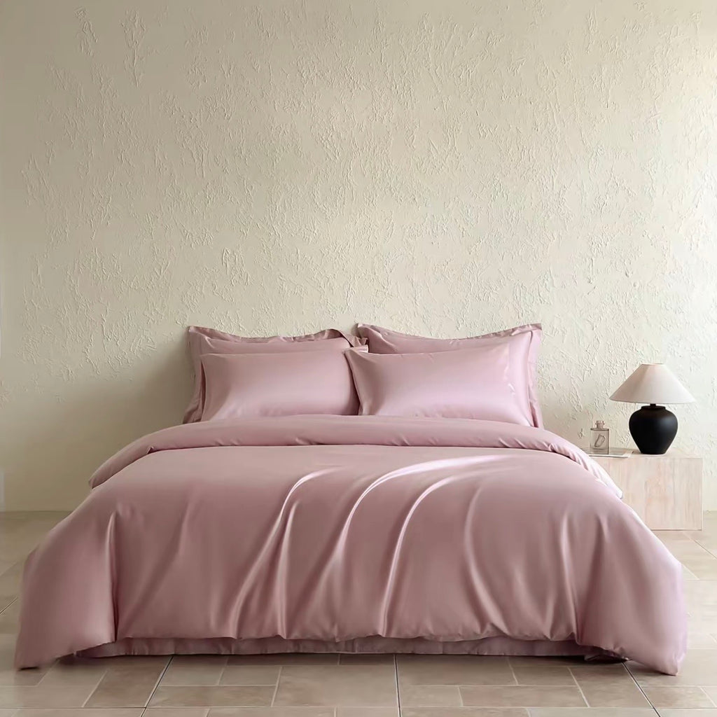 400TC Sateen Smooth Double-Twisted Long-Staple Cotton Duvet Cover