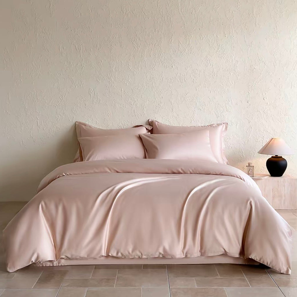 400TC Sateen Smooth Double-Twisted Long-Staple Cotton Duvet Cover