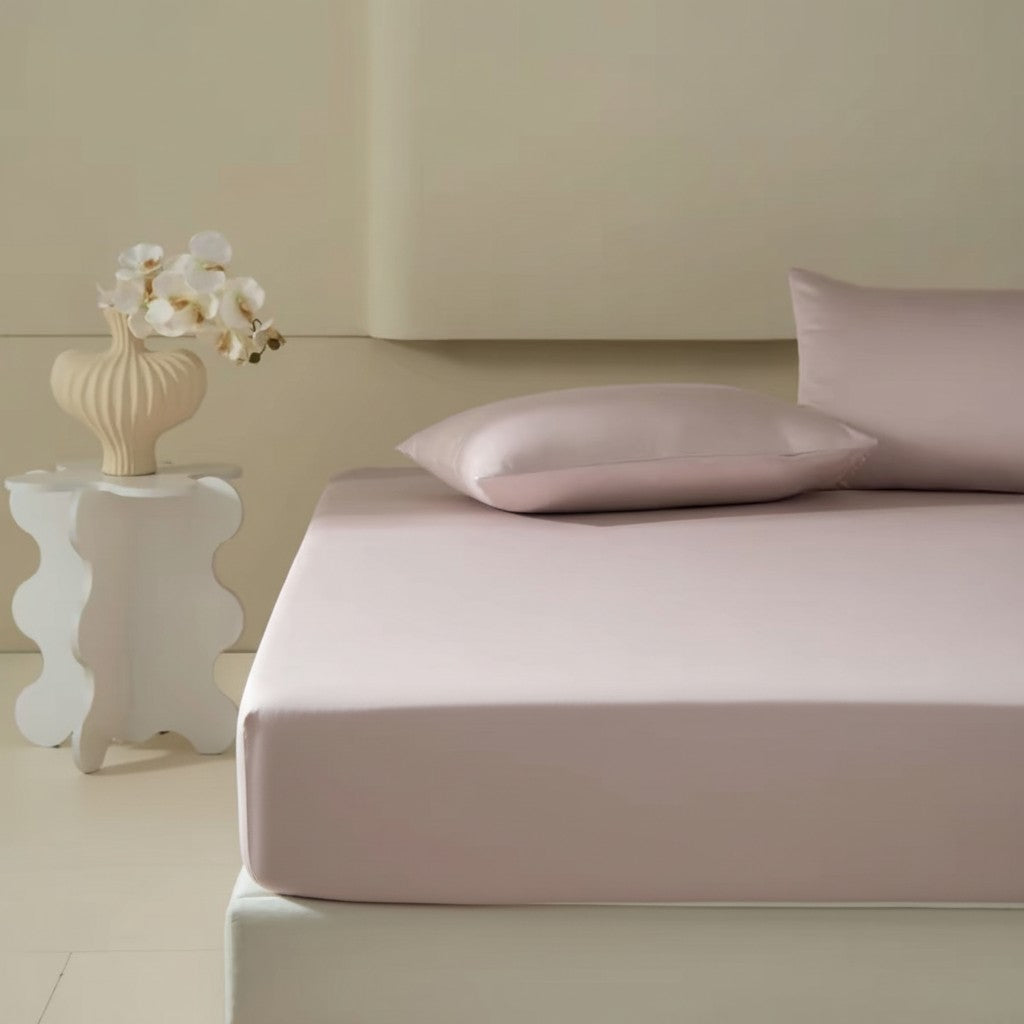 Tailored 500TC Sateen Long-Staple Cotton Fitted Sheet