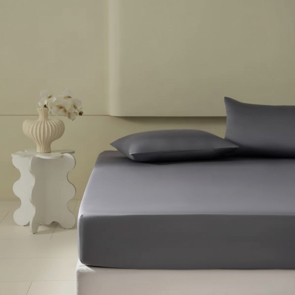Tailored 500TC Sateen Long-Staple Cotton Fitted Sheet