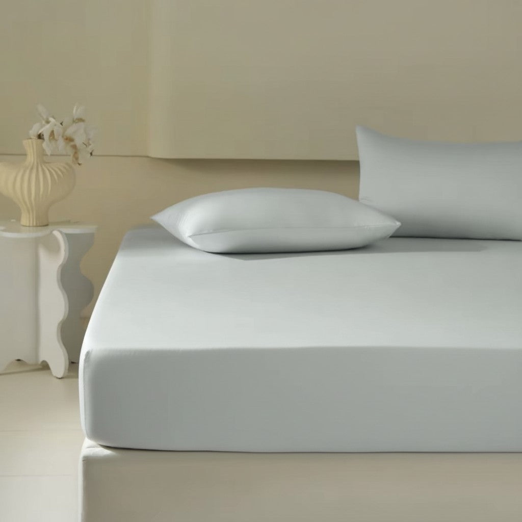 Tailored 500TC Sateen Long-Staple Cotton Fitted Sheet