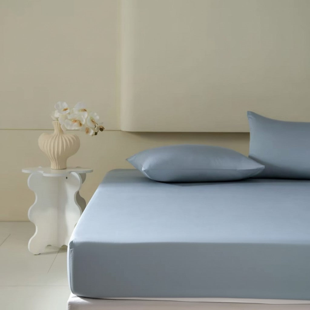 Tailored 500TC Sateen Long-Staple Cotton Fitted Sheet