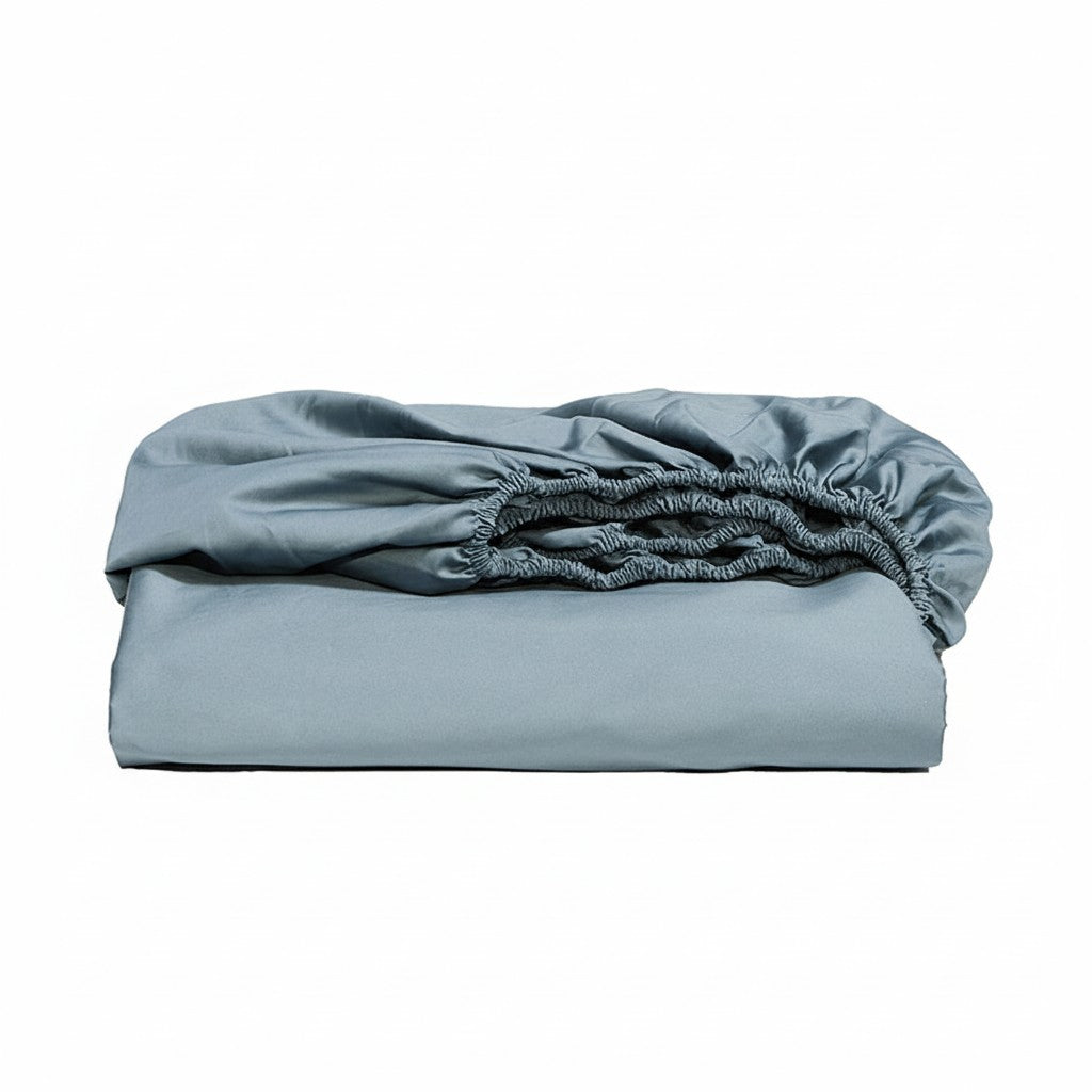 300TC Premium Long-Staple Cotton Fitted Sheet