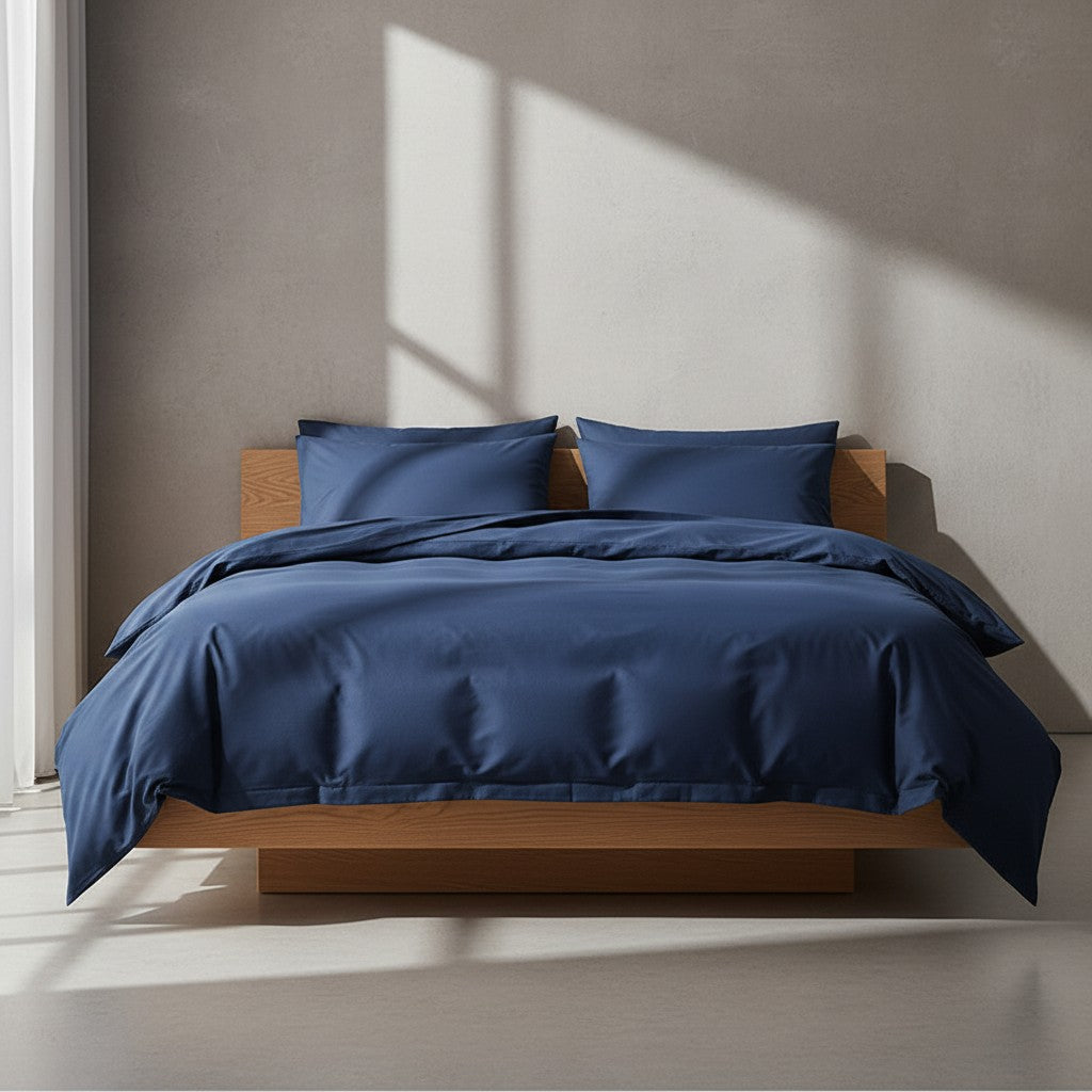 600 Thread Count Sueded Cotton Luxury  4-Piece Bedding Set