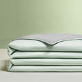 Coverless Ice Silk Cooling Quilt: Reversible Duet (Grand Size Outlet)