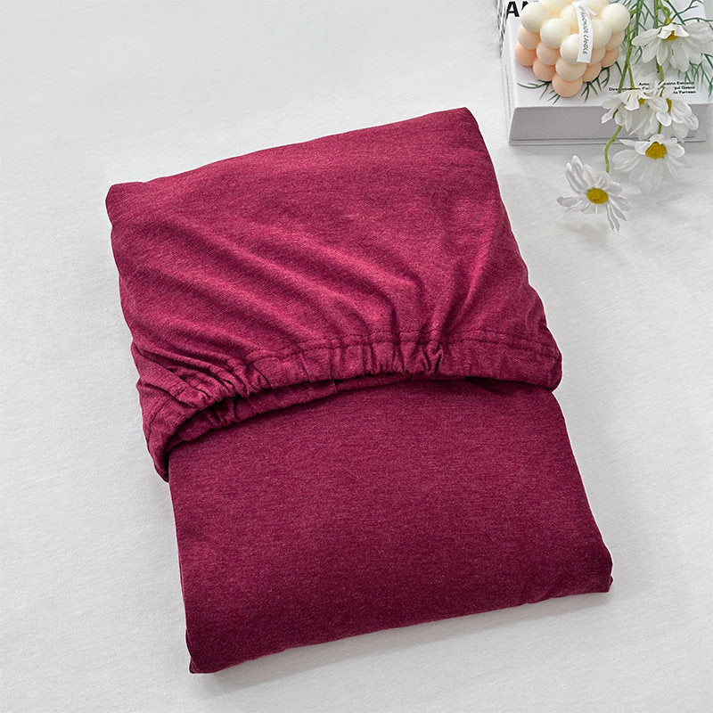Tailored Plain Cotton Jersey Fitted Sheet