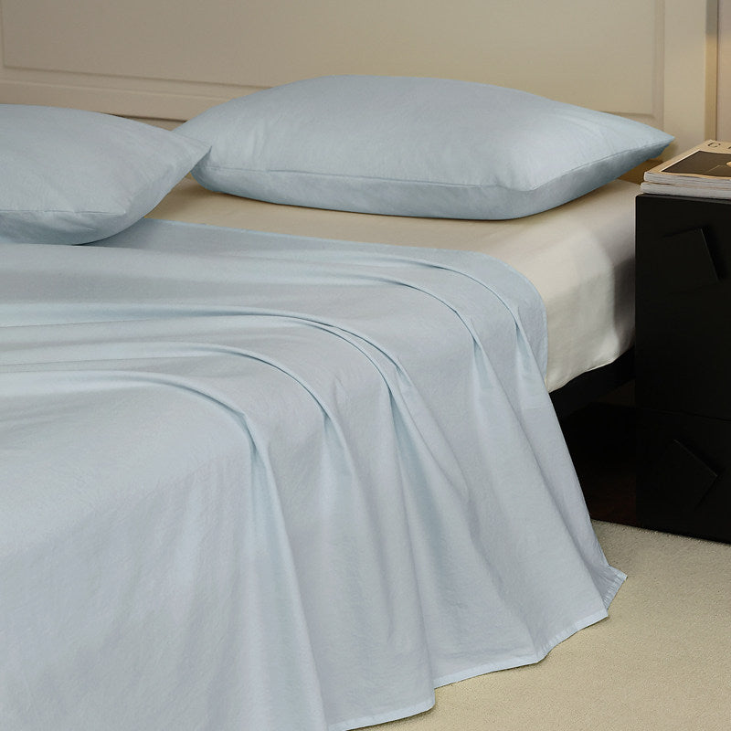 300 Thread Count Washed Cotton Flat Sheet