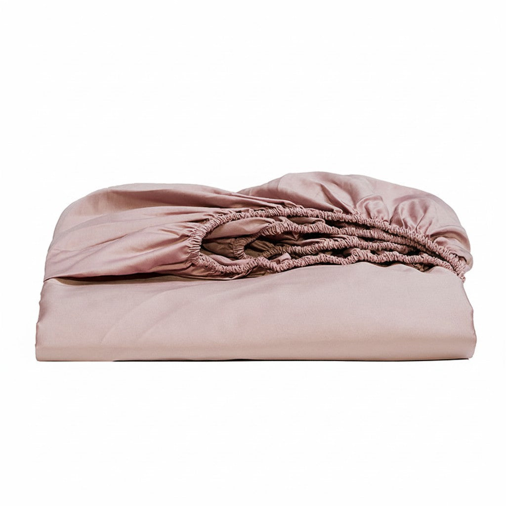 300TC Premium Long-Staple Cotton Fitted Sheet