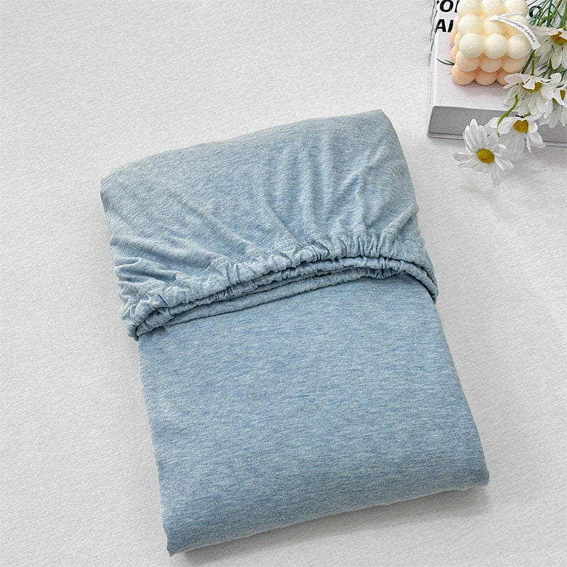 Tailored Plain Cotton Jersey Fitted Sheet