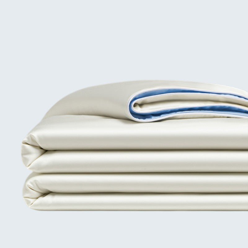 Grand Size Outlet: Coverless Ice Silk Cooling Quilt - Reversible Duet (Luxe Edition)