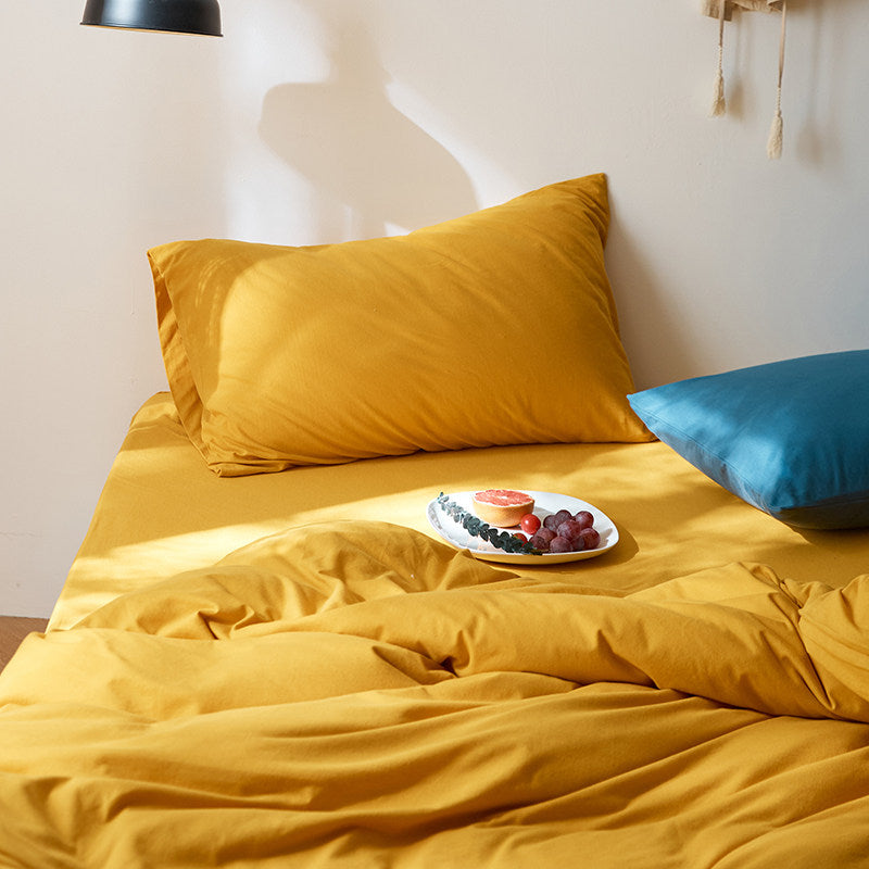 Plain Cotton Jersey Pillowcase