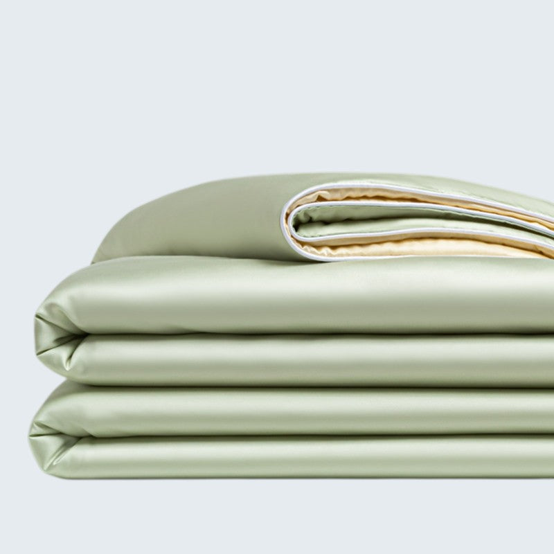 Grand Size Outlet: Coverless Ice Silk Cooling Quilt - Reversible Duet (Luxe Edition)
