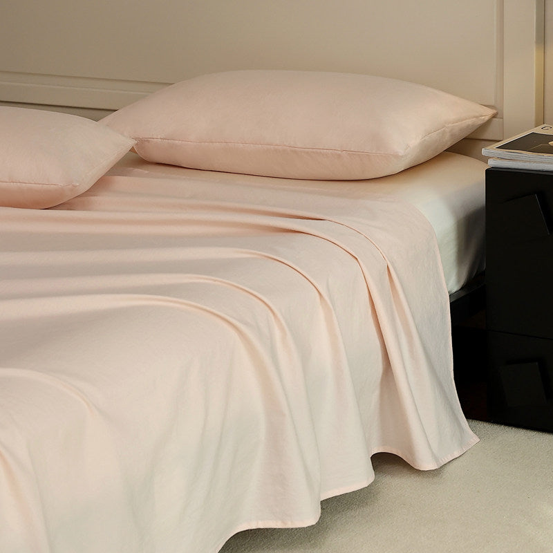 300 Thread Count Washed Cotton Flat Sheet
