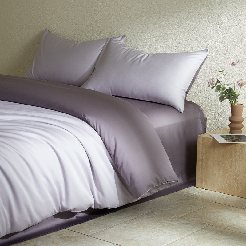 300TC Luxury Long-Staple Cotton Fitted Suite: Includes Complimentary Mulberry Silk Insert