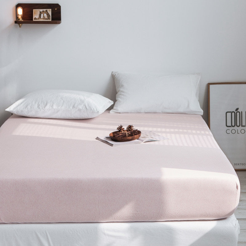 Plain Cotton Jersey Fitted Sheet