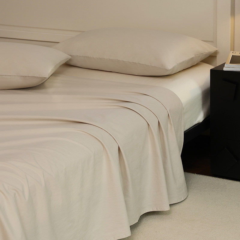 300 Thread Count Washed Cotton Flat Sheet