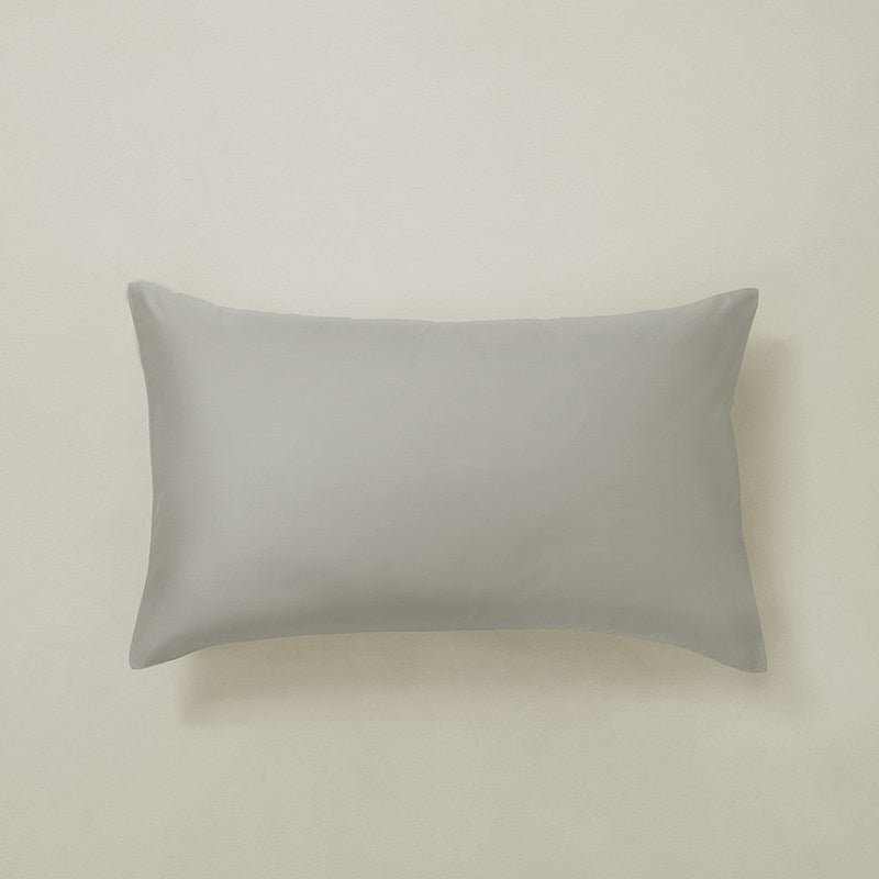 330 Thread Count Long-Staple Cotton Sateen Pillowcase – Grey Collection
