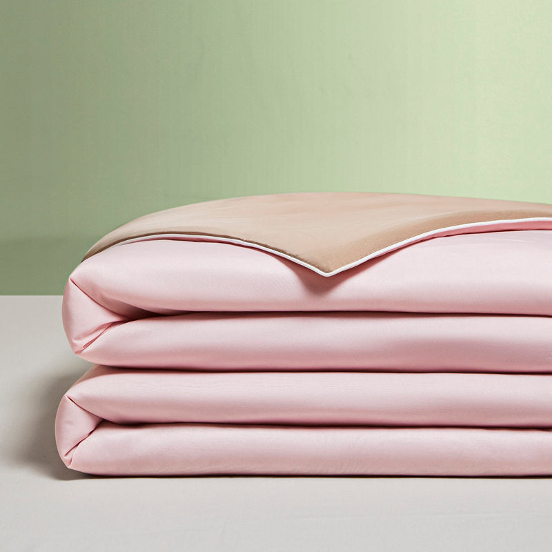 Coverless Ice Silk Cooling Quilt: Reversible Duet (Grand Size Outlet)