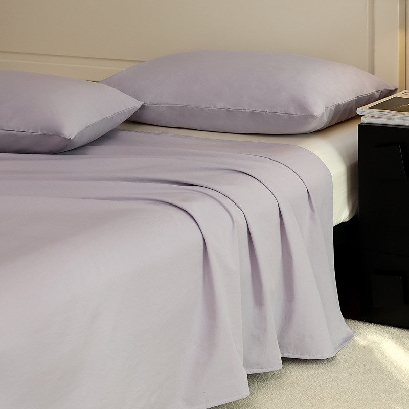 300 Thread Count Washed Cotton Flat Sheet